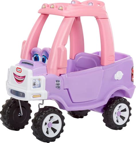 Little Tikes Princess Cozy Truck - Foot to Floor Ride On for Kids with ...
