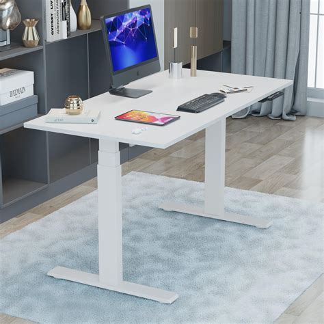 Buy JIN OFFICE Height Adjustable Table Electric | Dual Motor 3-Stage ...