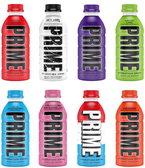 Prime Hydration Low Sugar Healthy Calorie Sports Drink, 8 Flavors ...