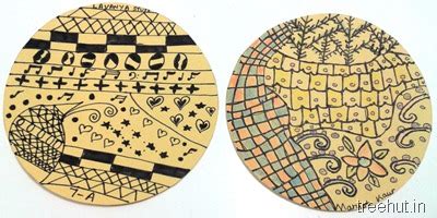 Circle Zentangles by Children