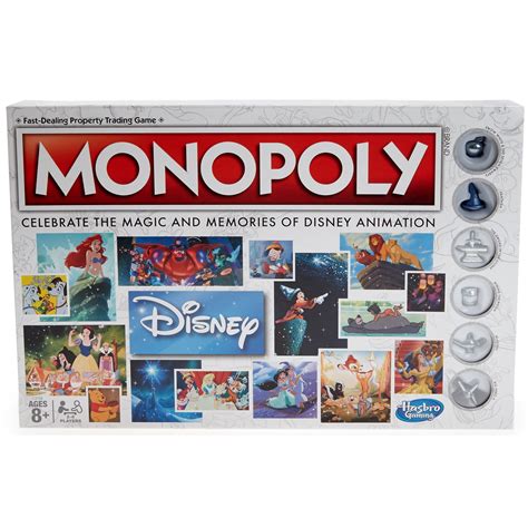 Monopoly: Disney Animation Edition - Walmart.com