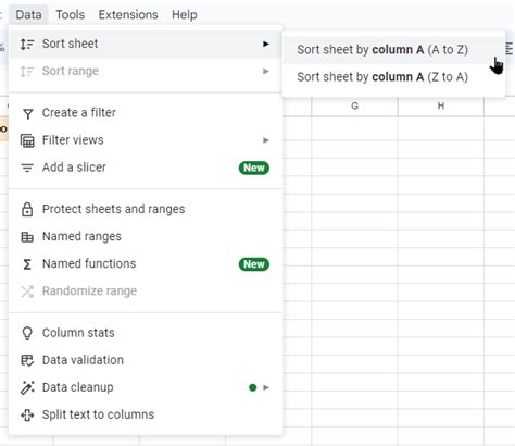 Image result for Google Sheets Sort Script