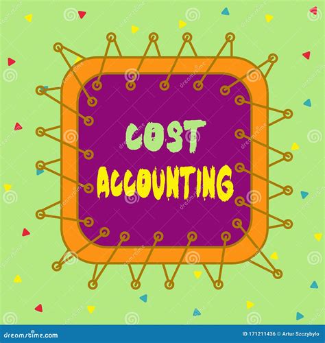 Conceptual Hand Writing Showing Cost Accounting. Business Photo ...