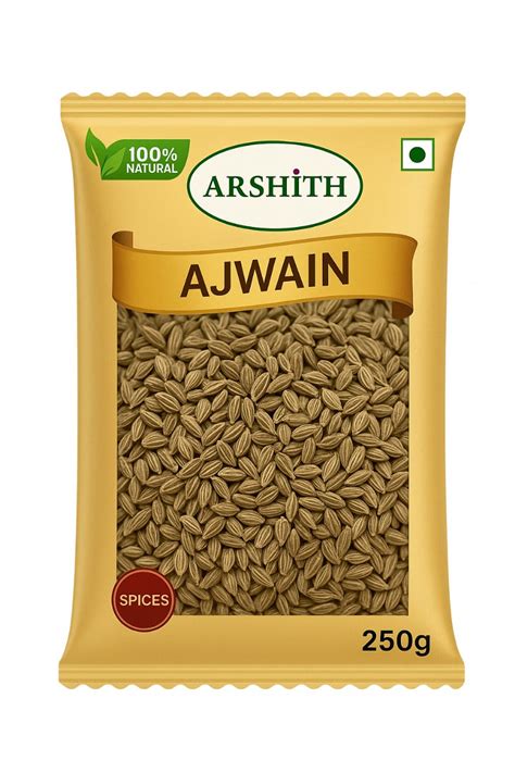 Ajwain Seeds (Carom Seeds) Premium Quality | 100% Pure | Arshith Fresh