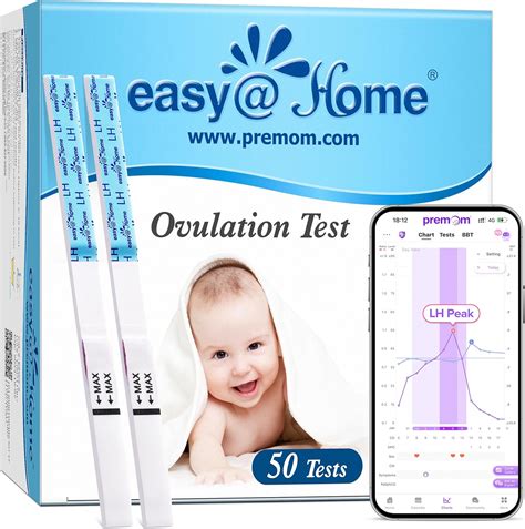 Brandclub - Easy@Home Ovulation Test Strips (50-Pack), FSA Eligible ...