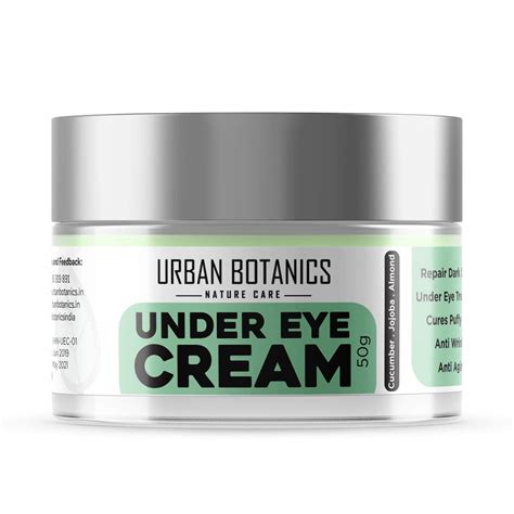 UrbanBotanics® Under Eye Cream Gel For Dark Circle Puffiness,Fine lines ...