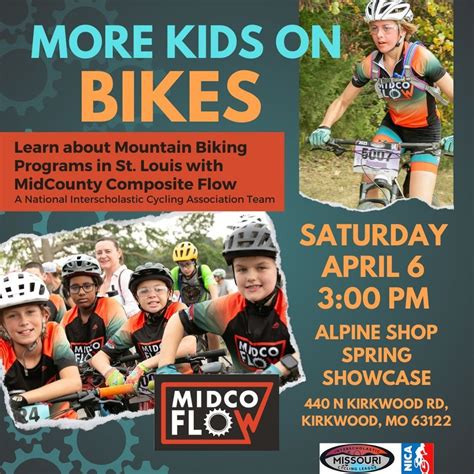 More Kids on Bikes: NICA in St. Louis at Alpine Shop Kirkwood Spring ...