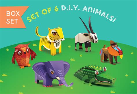 Easy Paper Craft, DIY Papercraft Kits and Home Decor | Sky Goodies