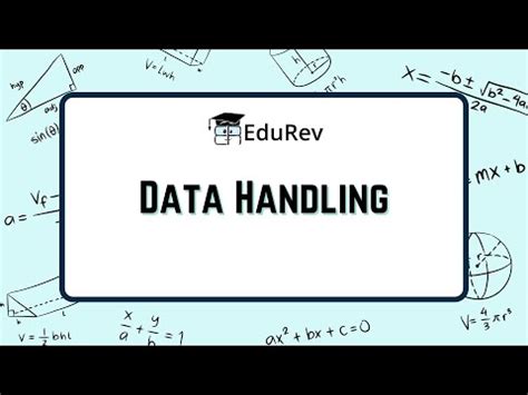 Quick Revision: Data Handling Video Lecture - Mathematics for Class 5
