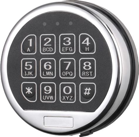 Buy WAH LIN PARTS Gun Safe Lock Replacement with Solenoid Lock Chrome ...