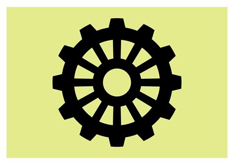 12 Teeth Cog Gear Grafik Von ekysanti23 · Creative Fabrica