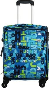 Timus Indigo Spinner Blue 55 CM 4 Wheel Strolley Suitcase For Travel ...