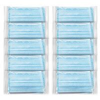QUARANT 3 Ply Disposable Surgical Face Mask with Nose Pin, UV ...