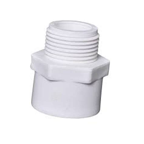 Prince 1 Inch UPVC Plastic MTA (White) : Amazon.in: Industrial & Scientific