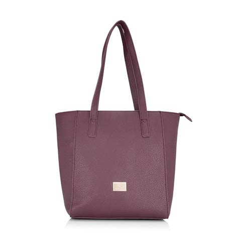 Buy Caprese Women's Tote Bag (Burgundy) at Amazon.in