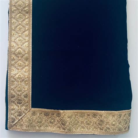 Princely Bold & Blue Velvet Mens Stole – anokherang