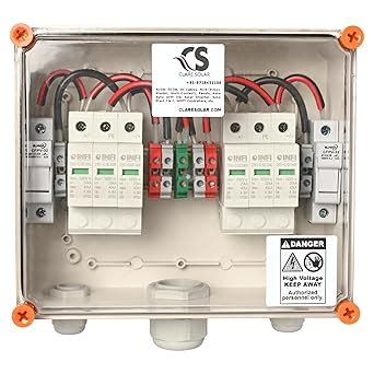 CS Clare Solar DCDB 2 in 2 out 1000V SPD & Fuse - Solar DC Distribution ...