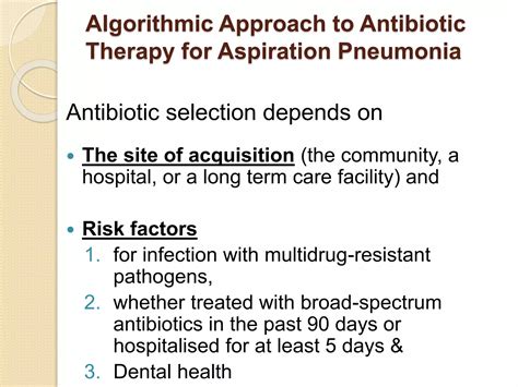 Aspiration pneumonia | PPTX