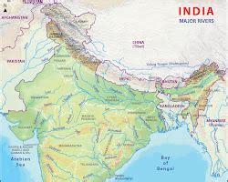 Rivers of India List, Map, Important Rivers and Longest