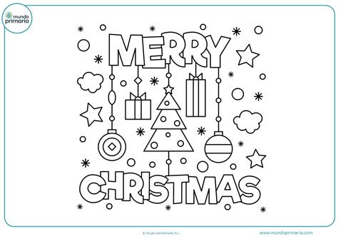 Dibujos de Navidad para Colorear e Imprimir 【Originales y Bonitos】