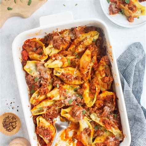 Top 3 Stuffed Shells Recipes With Meat