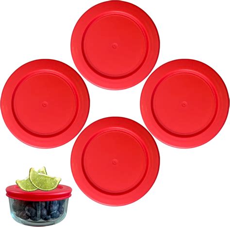 KlareWare 1 Cup236 mL Red Replacement LidsCovers for Pyrex India | Ubuy