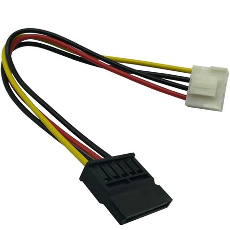 COMeap COMeap (2-Pack) 4 Pin to 15 Pin SATA Female Hard Drive Power ...