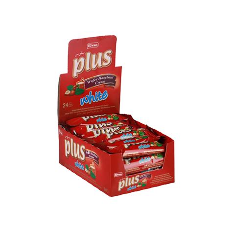 Elvan Plus, barquillo enrollado cubierto de chocolate blanco con leche ...