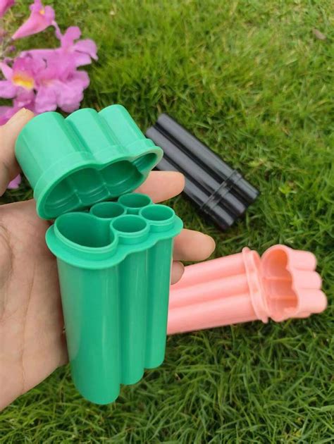 1pc All-In-One Flip Cover Cigarette Case With 4 Slots And Lighter ...