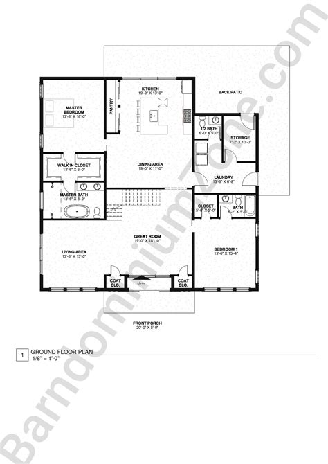 5 Inspiring Two-Story Barndominium Floor Plans
