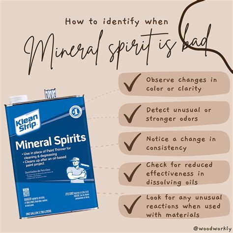 Do Mineral Spirits Expire at Carolyn Cotter blog