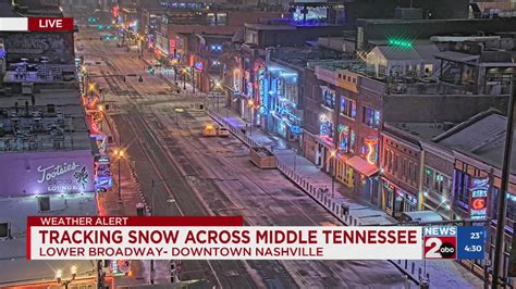 Tracking snow in Nashville – WKRN News 2