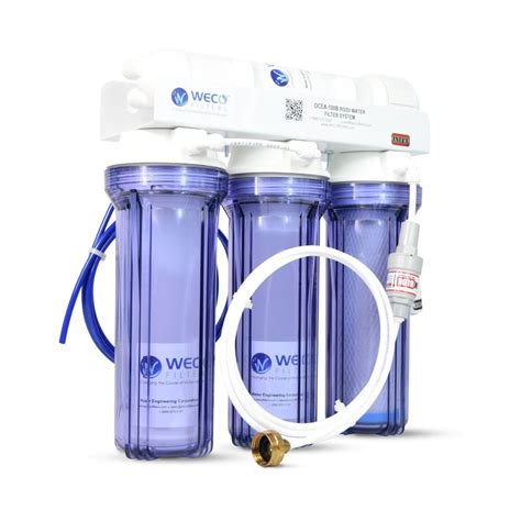 WECO OCEA-100B RO/DI Filter System for Deionized Water - 100 Gallons ...