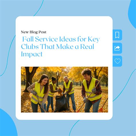 Fall Service Ideas for Key Clubs That Make a Real Impact - NJ Key Club