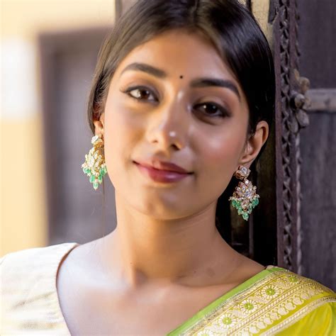 Buy Aanssi Earrings in 92.5 Silver | Handmade Polki Earrings Online ...