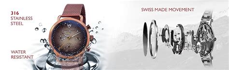 Buy Swiss Eagle Men's Chronograph Swiss Made Movement Watch with ...