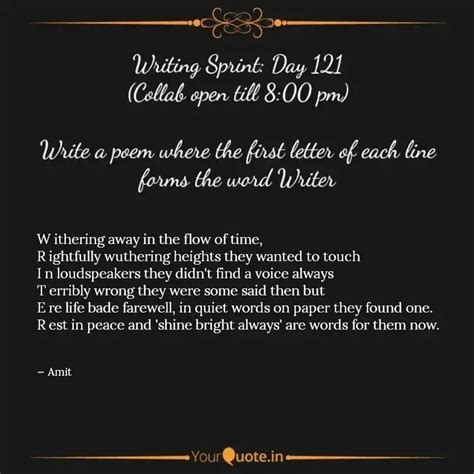 W ithering away in the fl... | Quotes & Writings by Amit Narayan ...