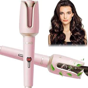 Rotating Curling Iron, 1.26 Inch Automatic Curling Wand with 4 ...