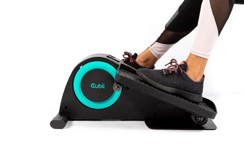 Cubii JR1, Compact Seated Under Desk Elliptical Trainer, 8 Adjustable ...