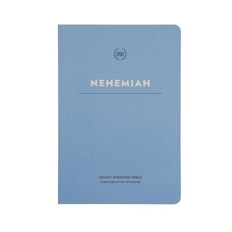 Buy Holy Bible: Lsb Scripture Study Notebook: Nehemiah Book Online at ...