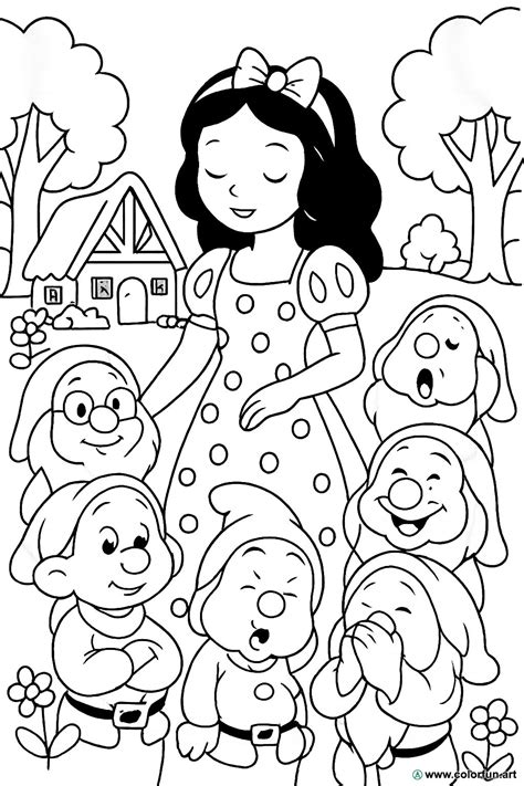 Snow White Coloring Pages Printable [2025]
