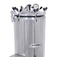 Labcare Autoclave Sterilizer, Mirror Finish, Six Wing Nut, Electric ...