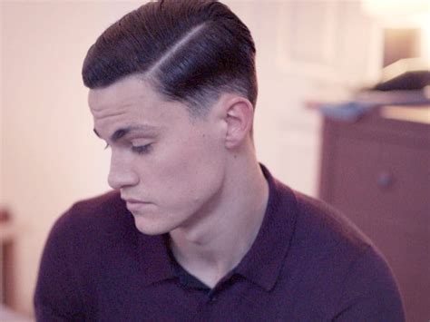 High Taper Fade Comb Over