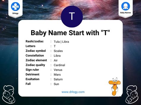 Baby Unisex Names That Start With T - Baby Names | Drlogy