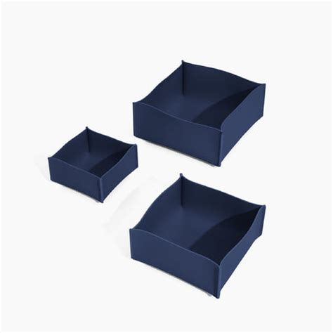 Navy Minimalist Storage Set – The Paper Company India