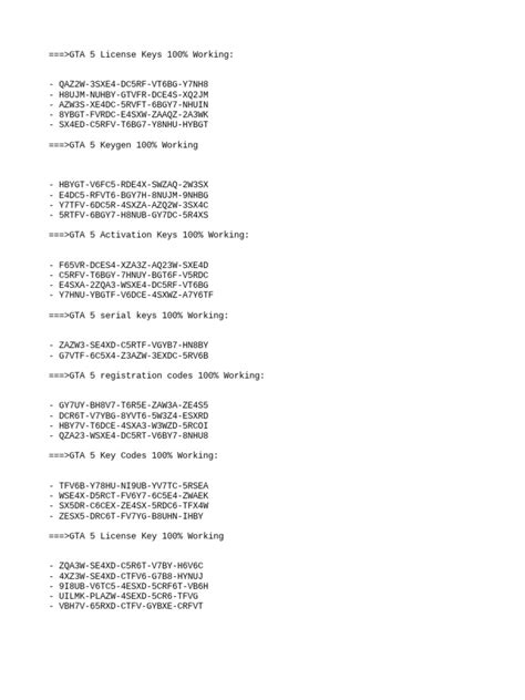 Free GTA V License Key 的图像结果