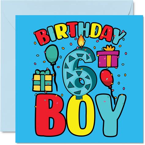 Happy 6th Birthday Boy