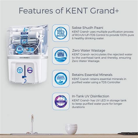 Buy KENT Grand Plus 9 litres RO Water Purifier for Home at Best Price ...