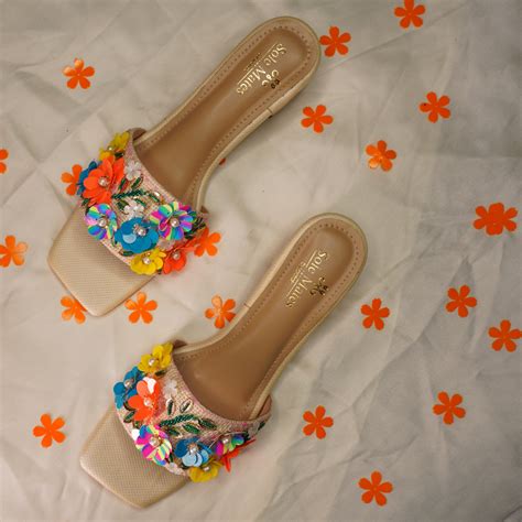 Dessert Blossom Heel Sliders – Solematesbypalak