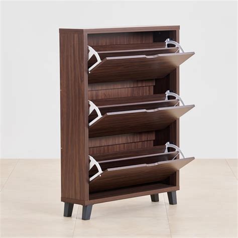 Buy Lewis NXT 15 Pairs Shoe Cabinet - Brown from Home Centre at just ...